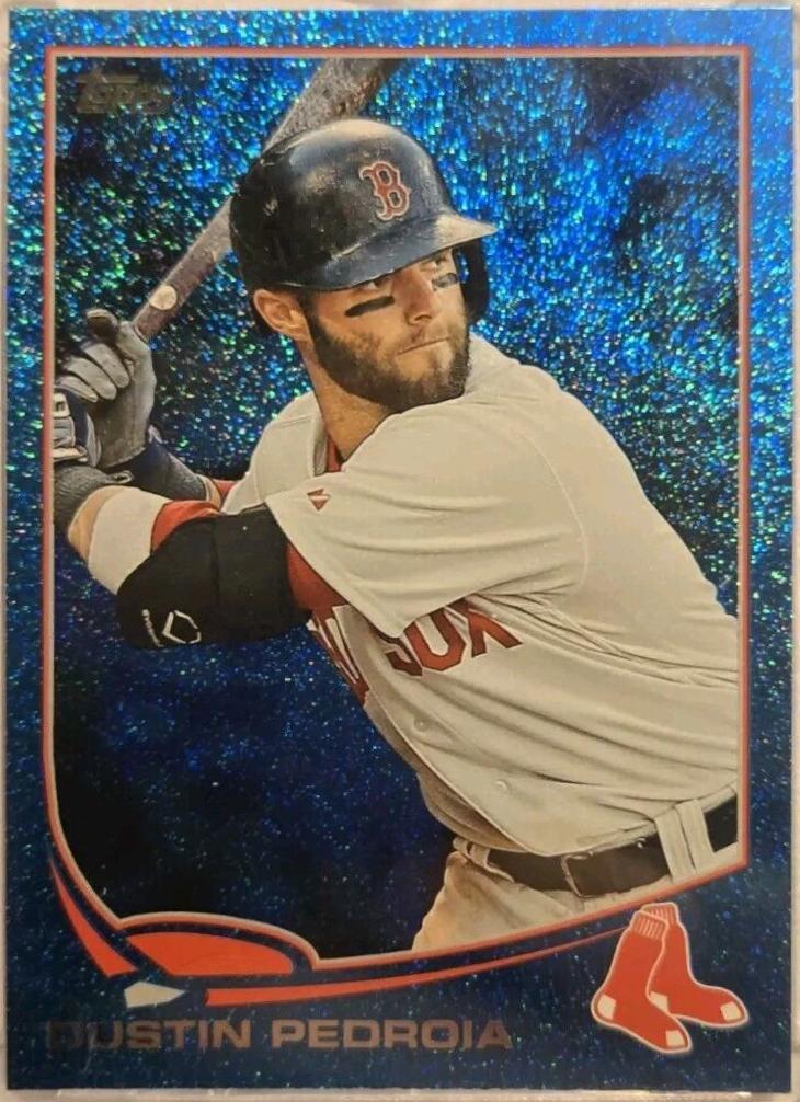 Dustin Pedroia [Silver Slate Framed] #15