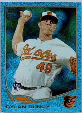 Dylan Bundy [Pitching Silver Slate Blue Sparkle] #78