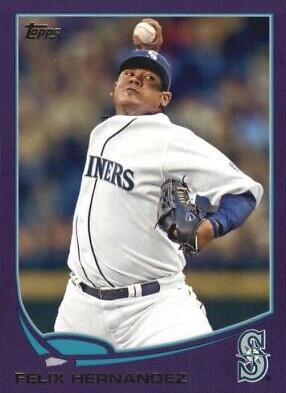 Felix Hernandez [Throwing Red Border] #34