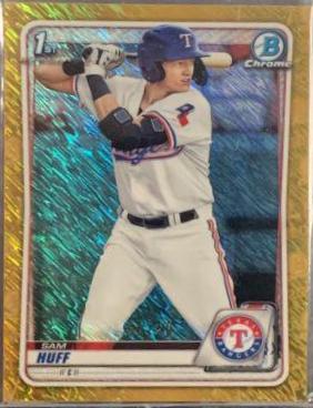 Sam Huff [Gold Shimmer Refractor] #BCP-33