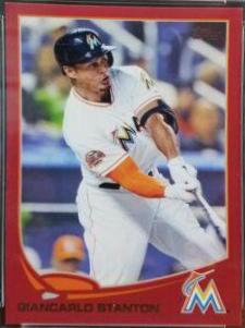 Giancarlo Stanton [Batting Red Border] #127