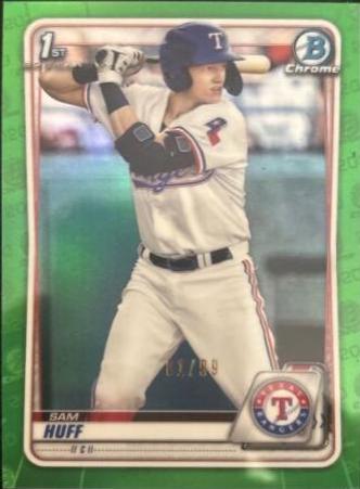 Sam Huff [Green Refractor] #BCP-33