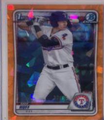 Sam Huff [Orange Shimmer Refractor] #BCP-33