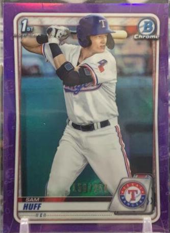 Sam Huff [Purple Refractor] #BCP-33