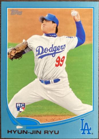 Hyun Jin Ryu [Pitching Blue Border] #661