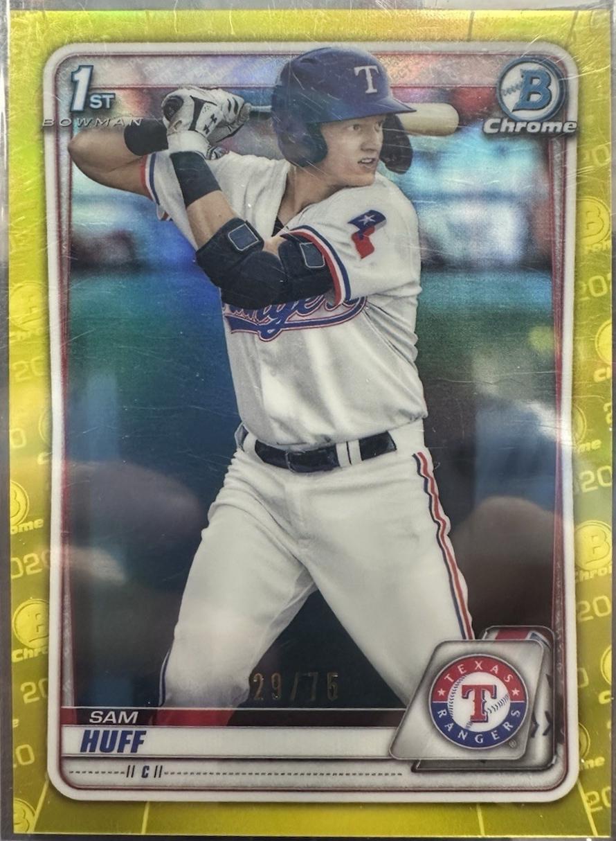 Sam Huff [Yellow Refractor] #BCP-33