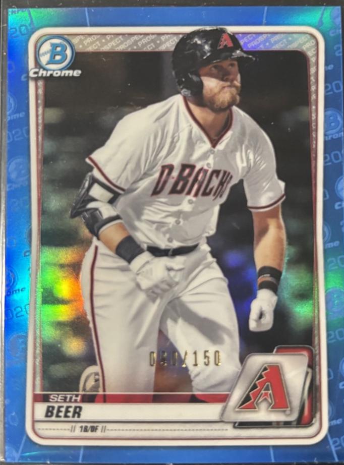 Seth Beer [Blue Refractor] #BCP-75
