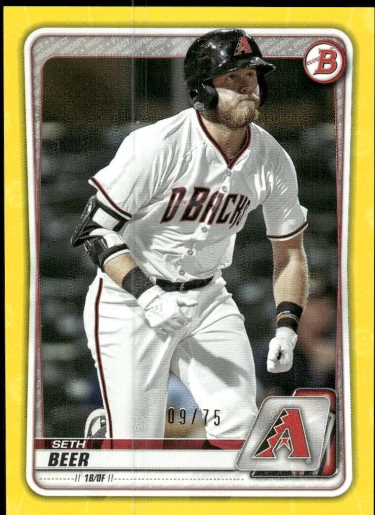 Seth Beer [Yellow Refractor] #BCP-75