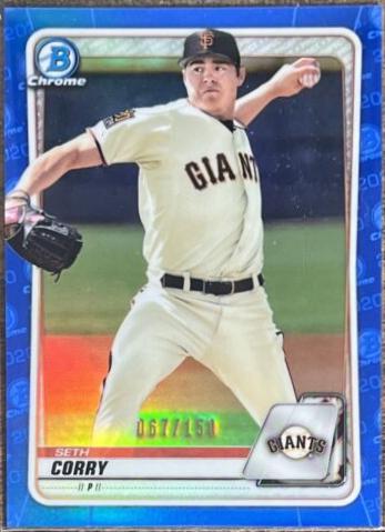 Seth Corry [Blue Refractor] #BCP-242
