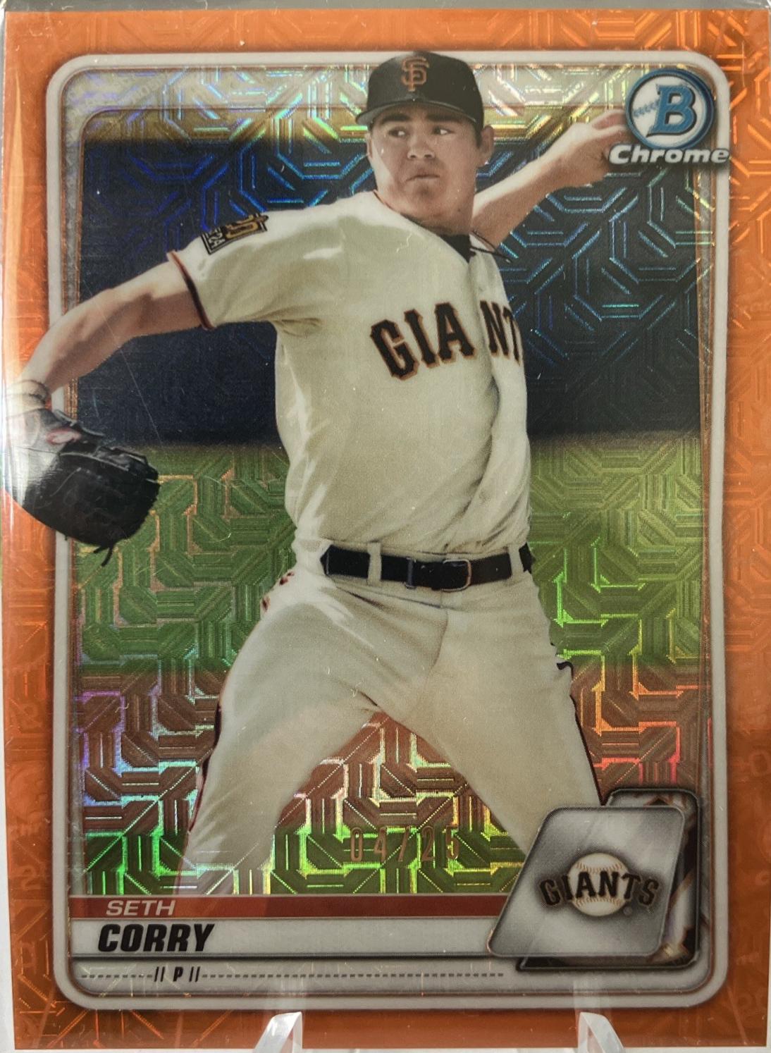 Seth Corry [Orange Refractor Mega Box Mojo] #BCP-242