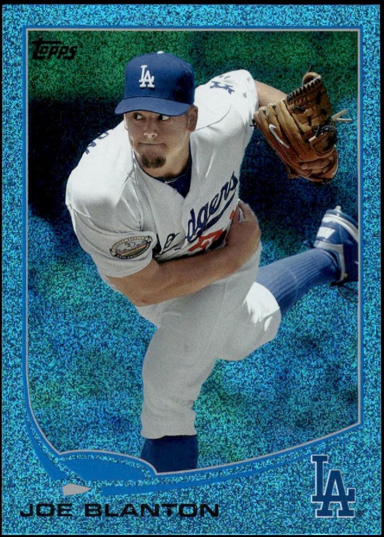 Joe Blanton [Silver Slate Blue Sparkle] #56