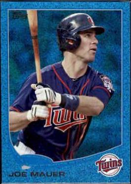 Joe Mauer [Silver Slate Framed] #107