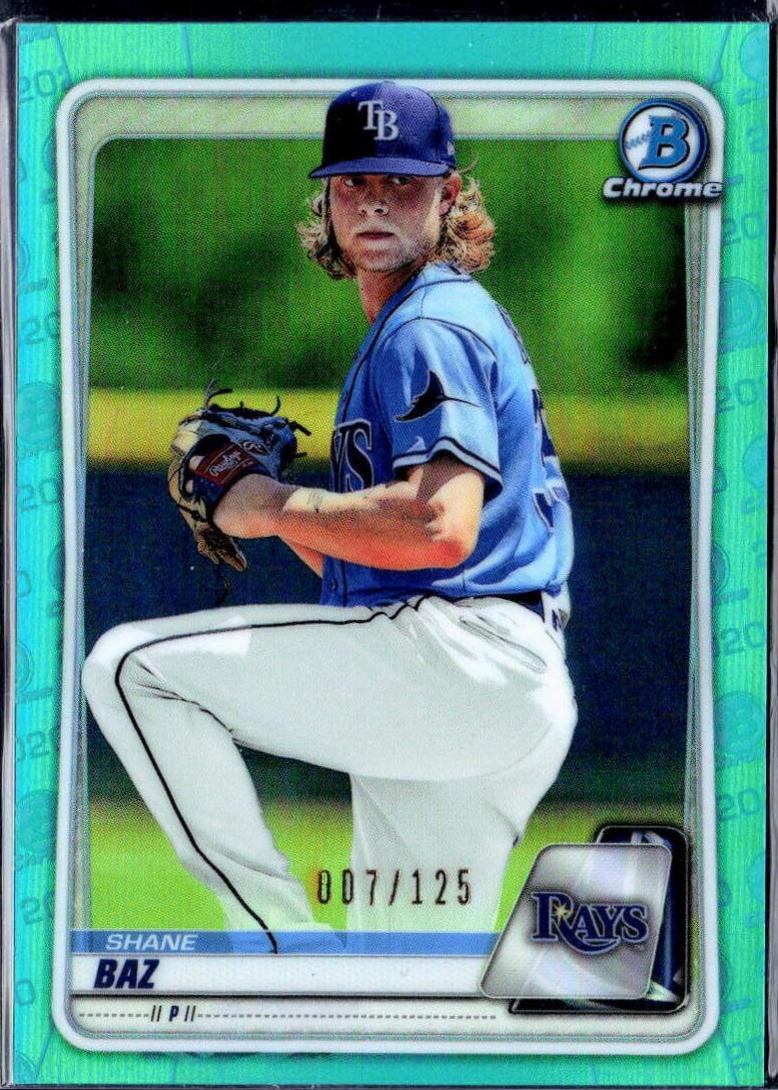 Shane Baz [Aqua Refractor] #BCP-20