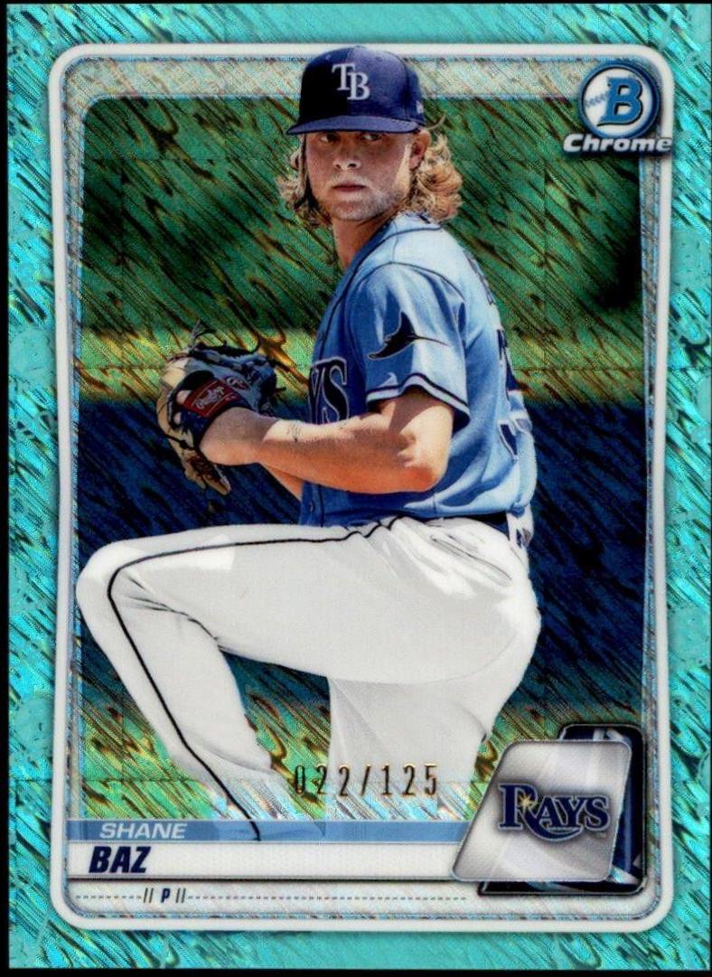 Shane Baz [Blue Shimmer Refractor] #BCP-20