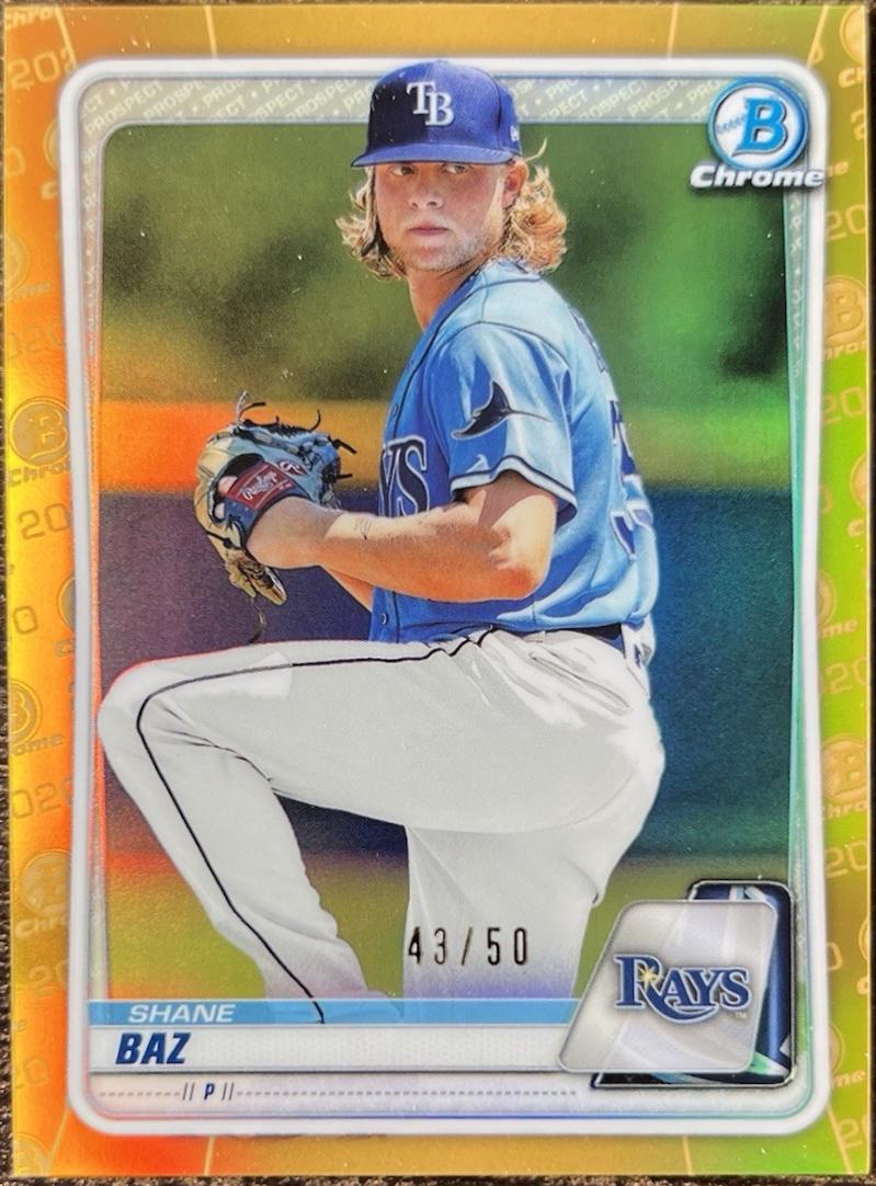 Shane Baz [Gold Refractor] #BCP-20