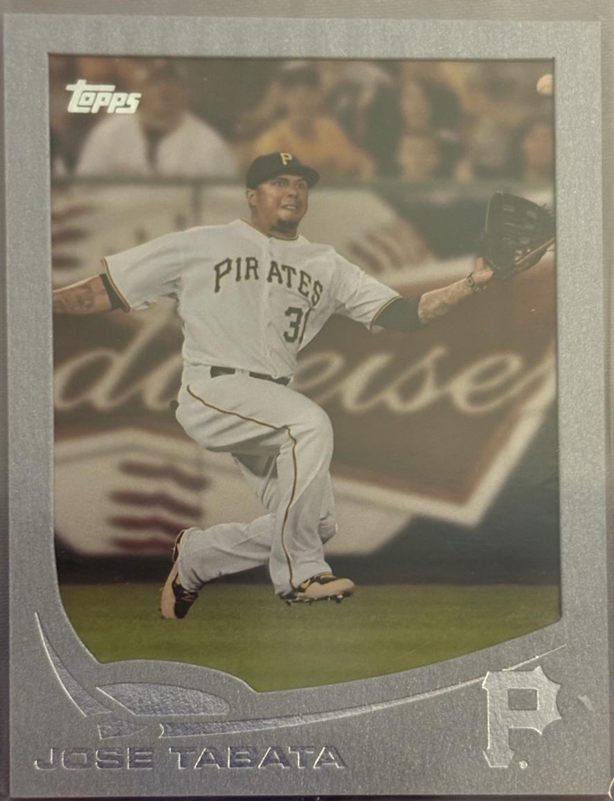 Jose Tabata [Silver Slate Blue Sparkle] #31