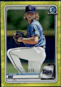 Shane Baz [Yellow Refractor] #BCP-20