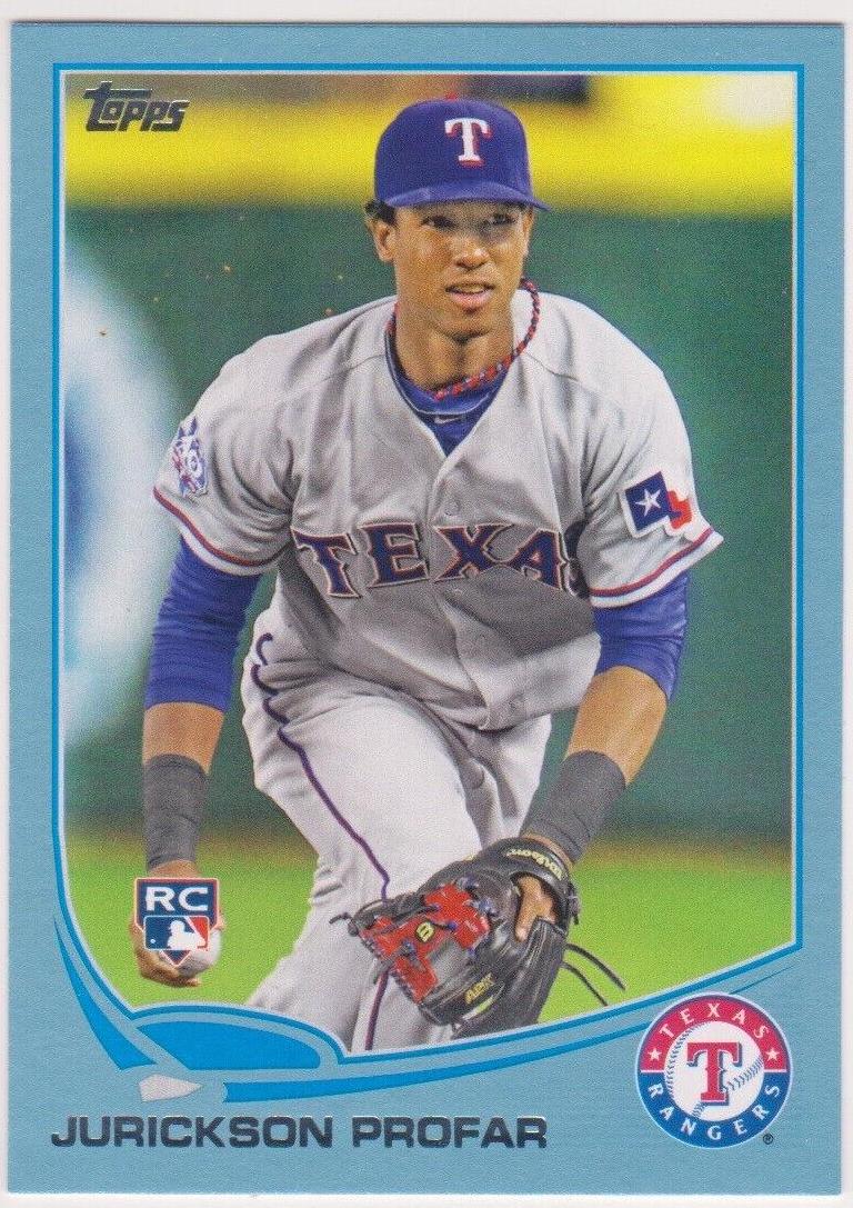 Jurickson Profar [Fielding Blue Border] #286