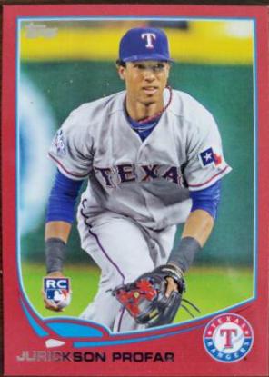 Jurickson Profar [Fielding Red Border] #286