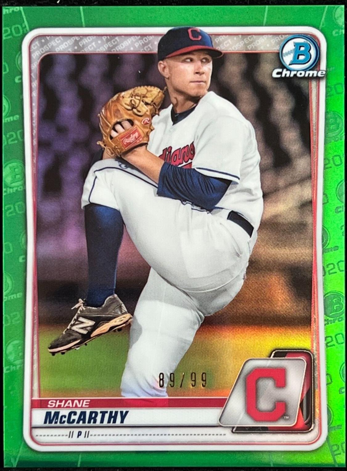 Shane McCarthy [Green Shimmer Refractor] #BCP-179