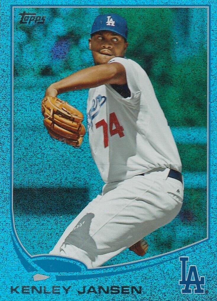 Kenley Jansen [Silver Slate Framed] #74
