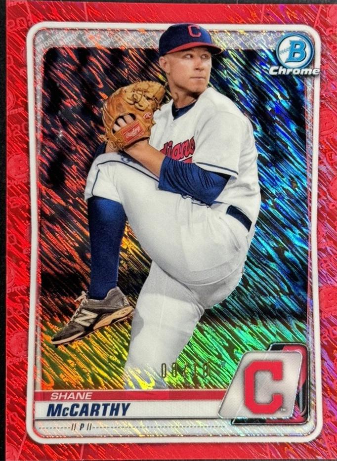Shane McCarthy [Red Shimmer Refractor] #BCP-179
