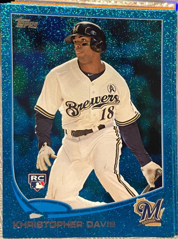 Khristopher Davis [Silver Slate Blue Sparkle] #360