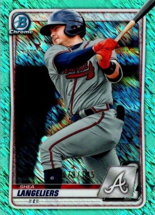 Shea Langeliers [Aqua Shimmer Refractor] #BCP-21