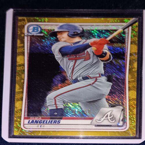 Shea Langeliers [Gold Shimmer Refractor] #BCP-21