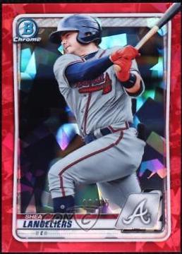 Shea Langeliers [Red Shimmer Refractor] #BCP-21