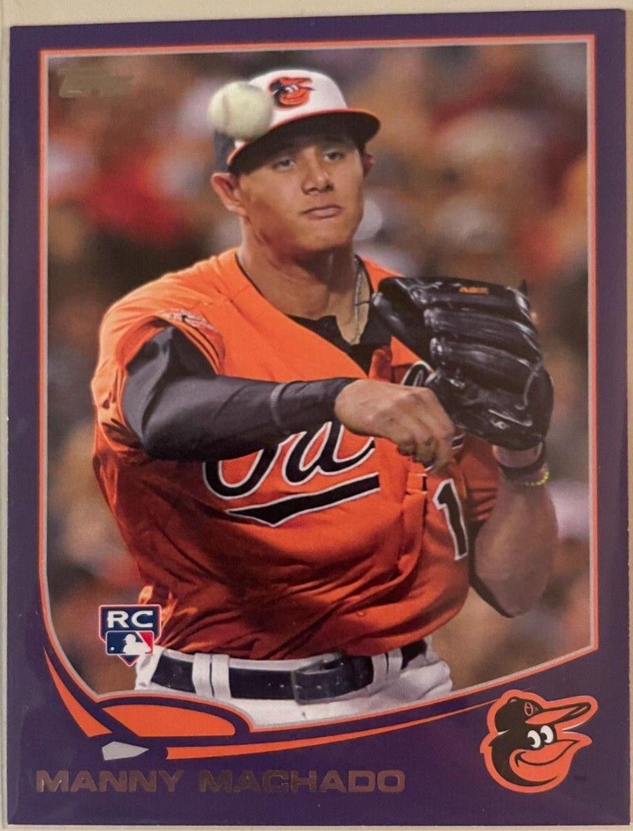 Manny Machado [Fielding Purple Border] #270