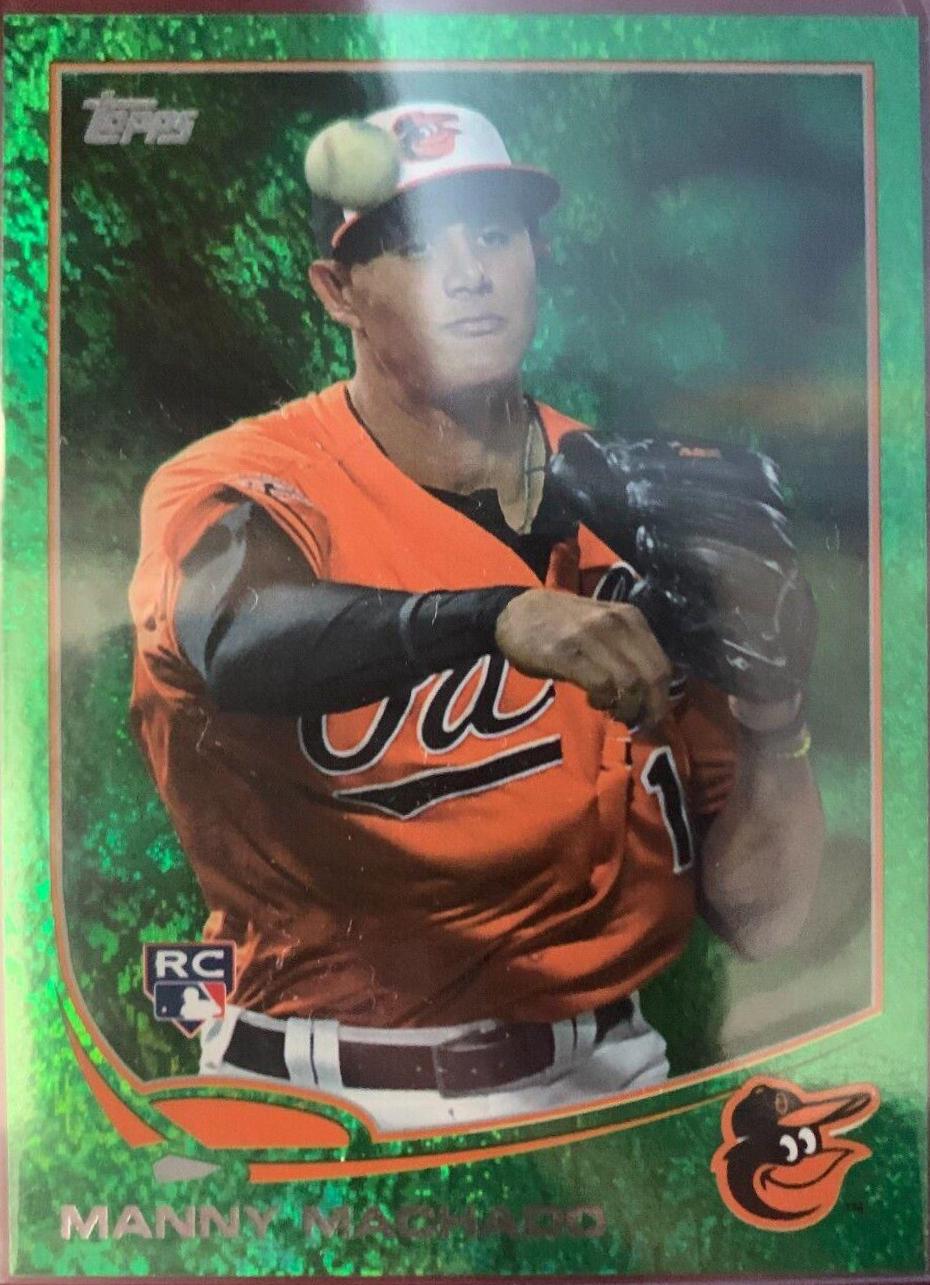 Manny Machado [Fielding Sapphire Foil] #270