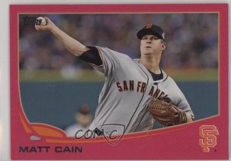 Matt Cain [Pink] #587
