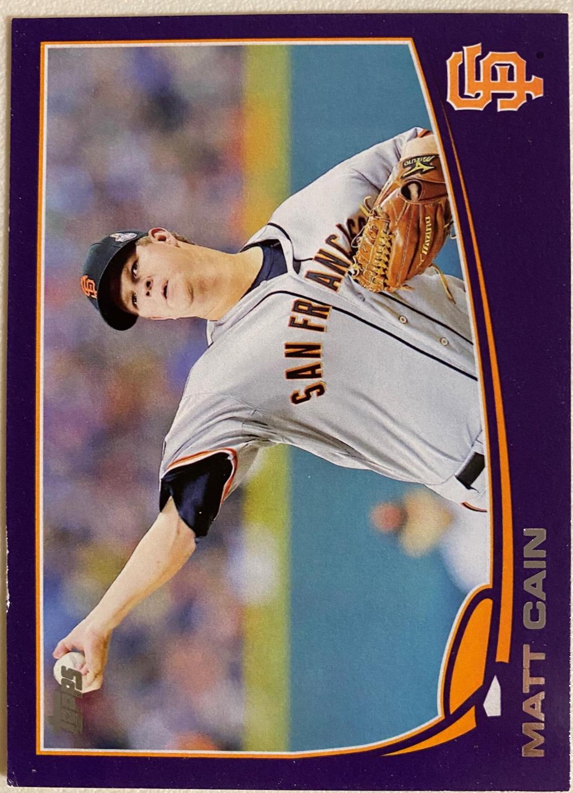 Matt Cain [Purple] #587