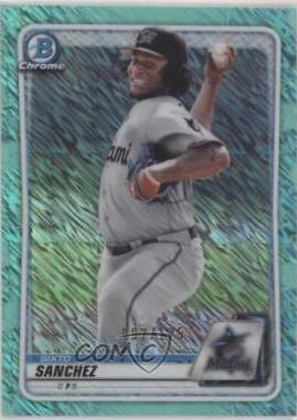 Sixto Sanchez [Aqua Shimmer Refractor] #BCP-79