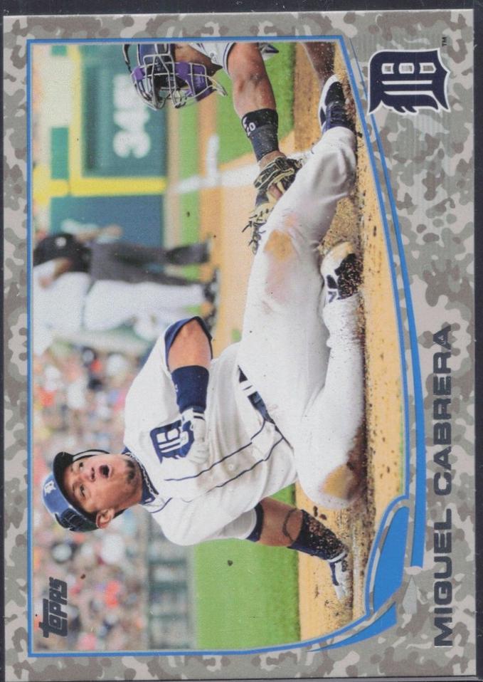Miguel Cabrera [Sliding Desert Camo] #660