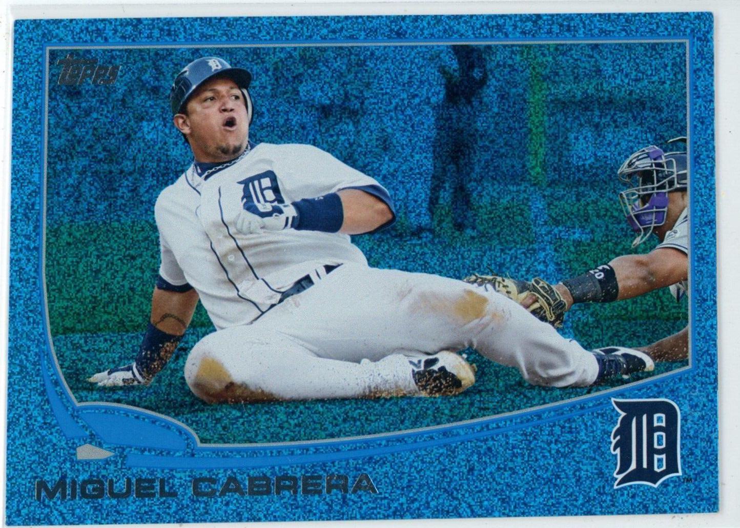 Miguel Cabrera [Sliding Silver Slate Blue Sparkle] #660