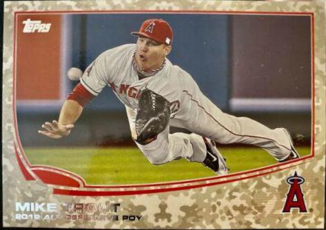 Mike Trout [Camo] #536