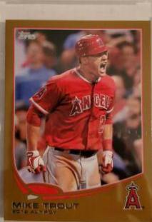 Mike Trout [Mini Gold] #338
