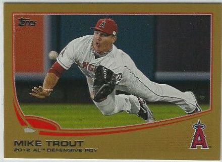 Mike Trout [Mini Gold] #536