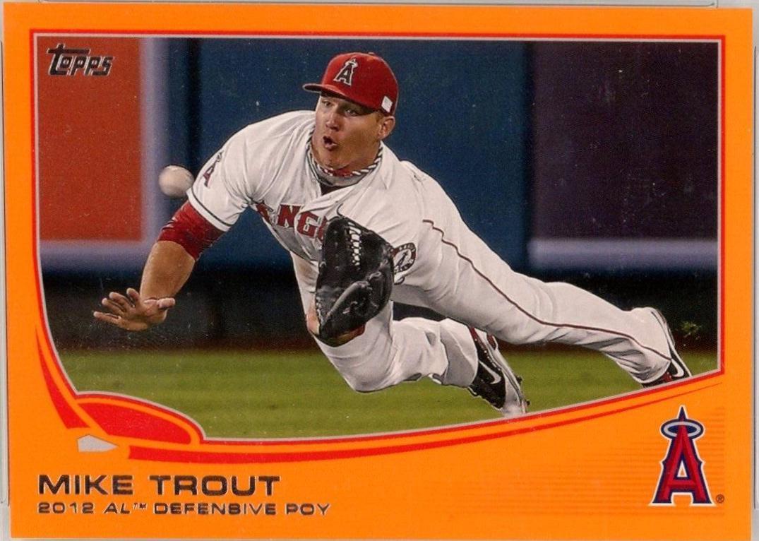 Mike Trout [Orange] #536