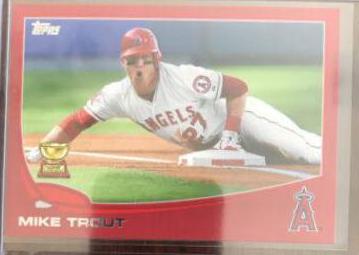 Mike Trout [Sliding Red Border] #27
