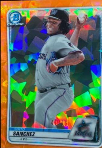 Sixto Sanchez [Orange Refractor] #BCP-79