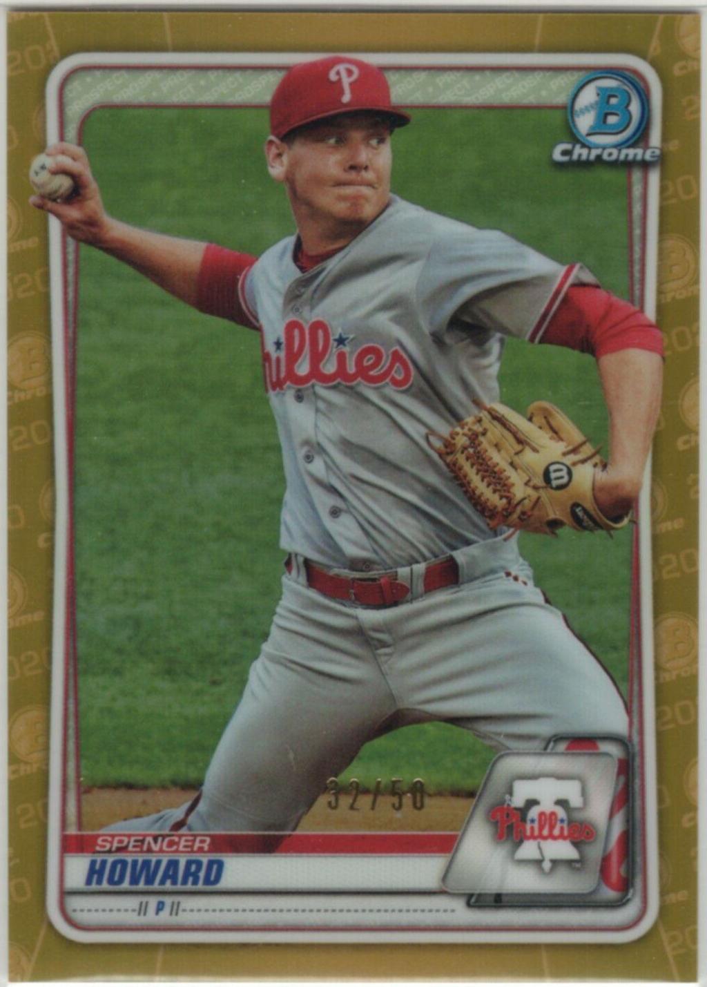 Spencer Howard [Gold Refractor] #BCP-55