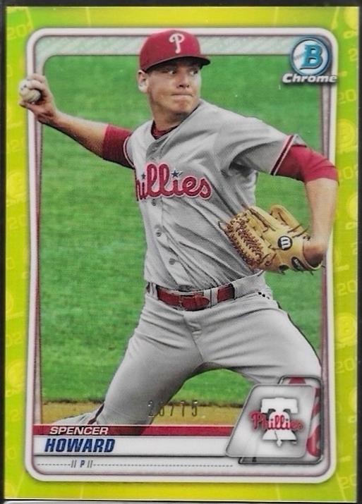Spencer Howard [Yellow Refractor] #BCP-55