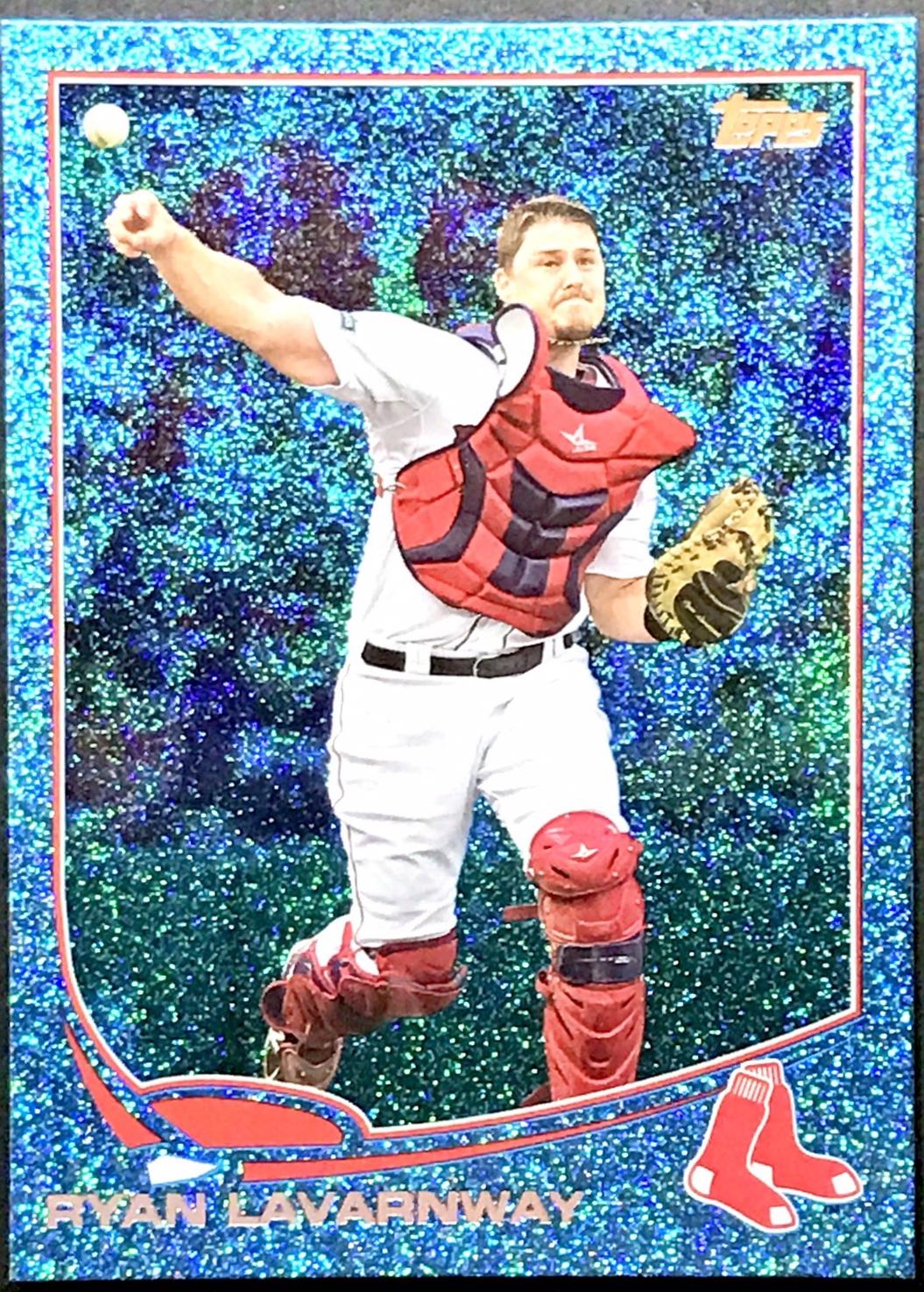 Ryan Lavarnway [Silver Slate Blue Sparkle] #644