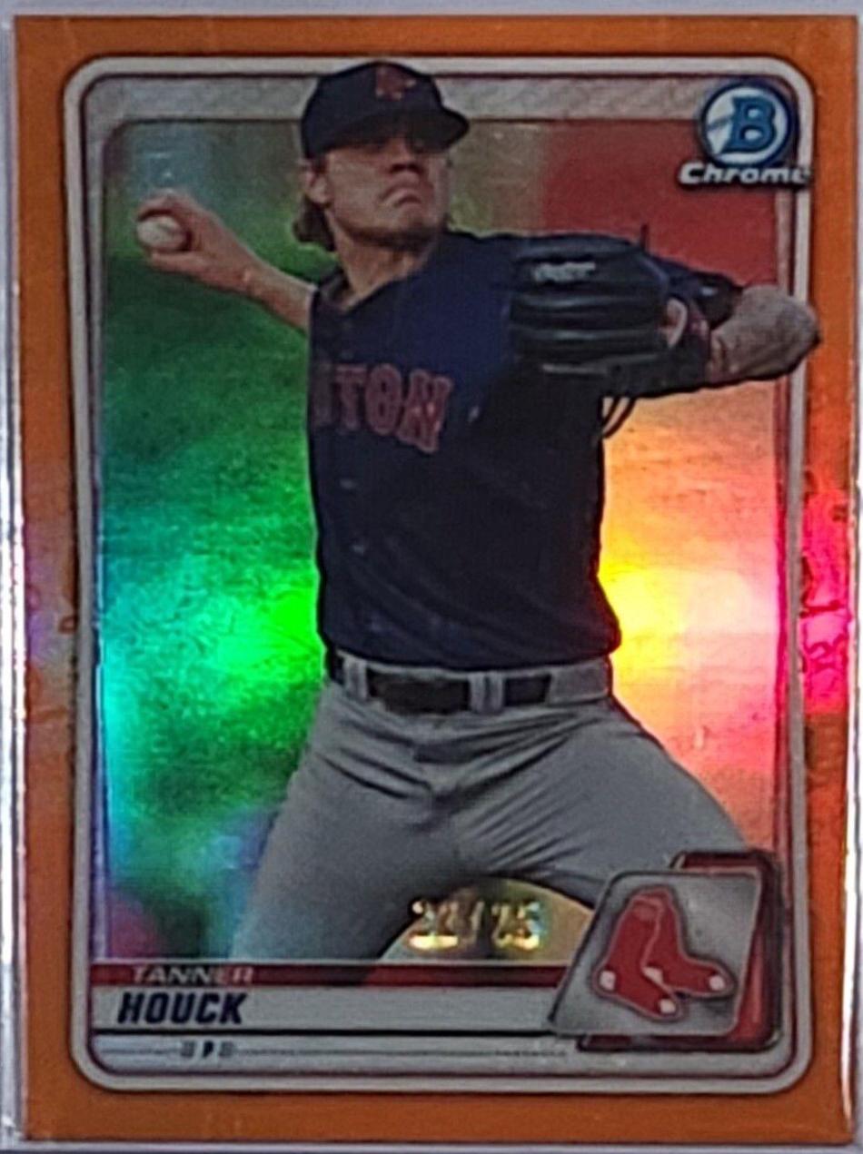 Tanner Houck [Orange Shimmer Refractor] #BCP-64
