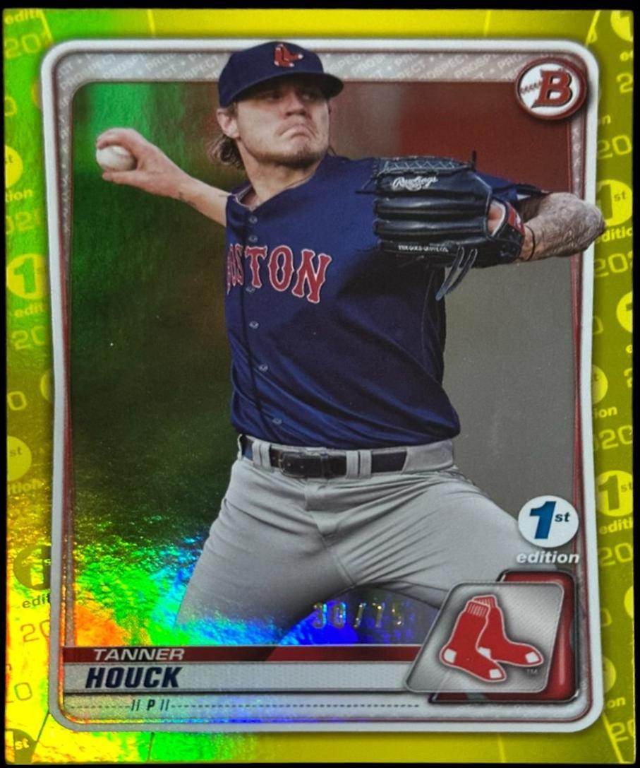Tanner Houck [Yellow Refractor] #BCP-64