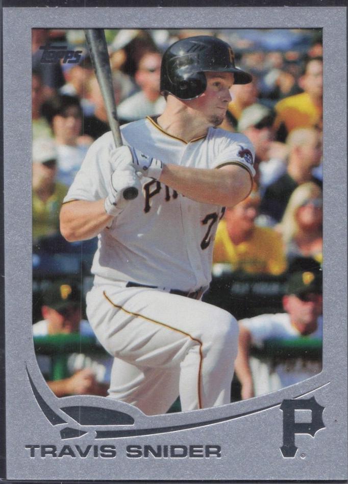 Travis Snider [Silver Slate Blue Sparkle] #559