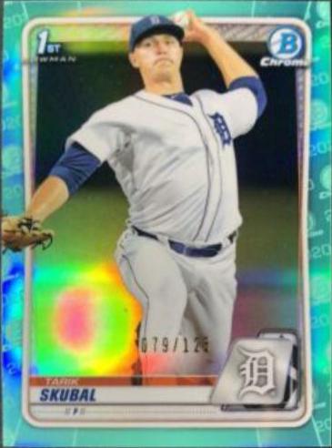 Tarik Skubal [Aqua Refractor] #BCP-108